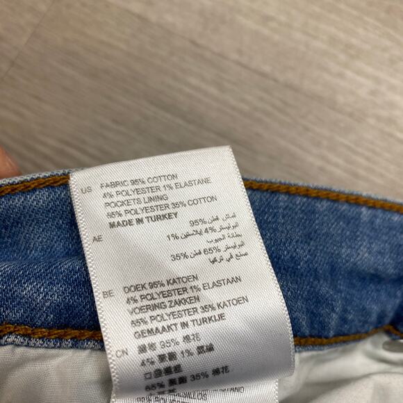 Sandro Paris Tobby Visible Seam Skinny Jeans Women's 28 Minimalist Casual - Picture 10 of 12